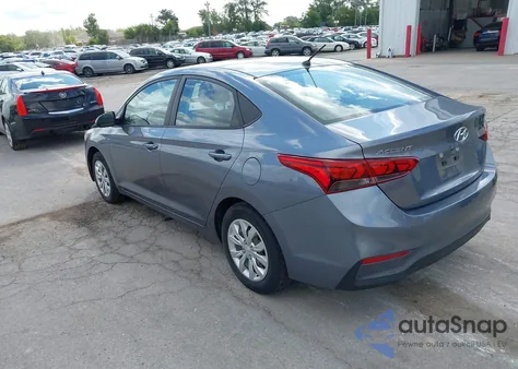 2020 Hyundai Accent Se from USA, damaged, VIN 3KPC24A67LE097954